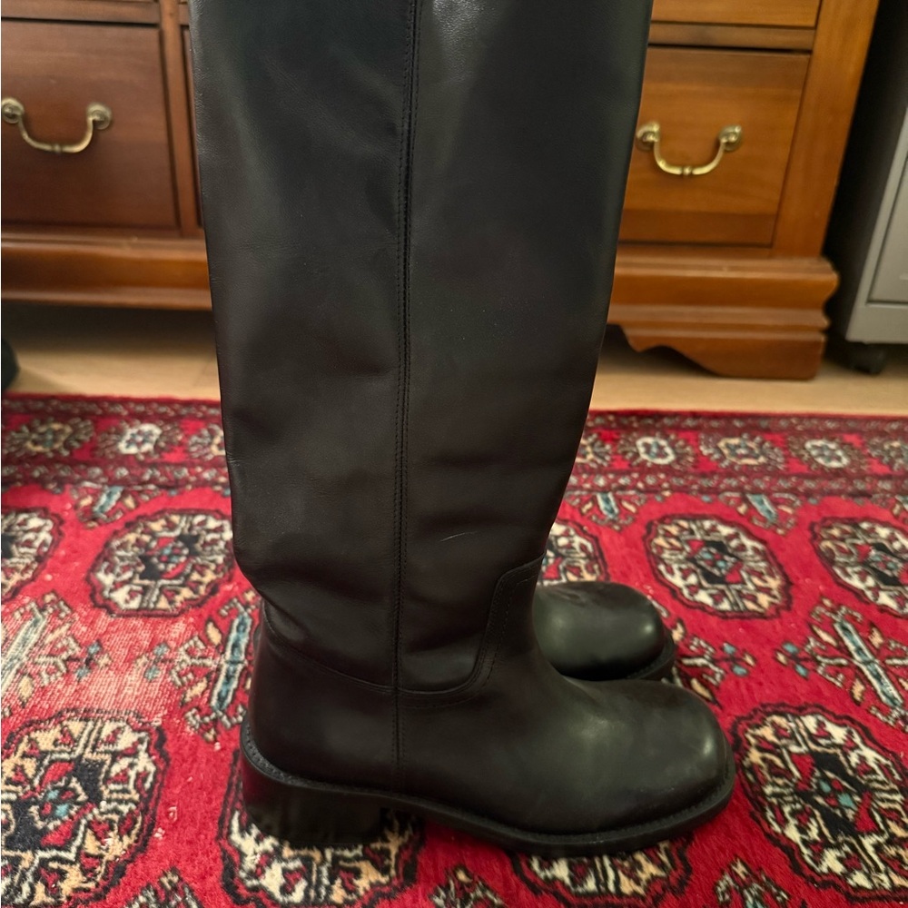 Steve Madden Black Winter & Rain Boots